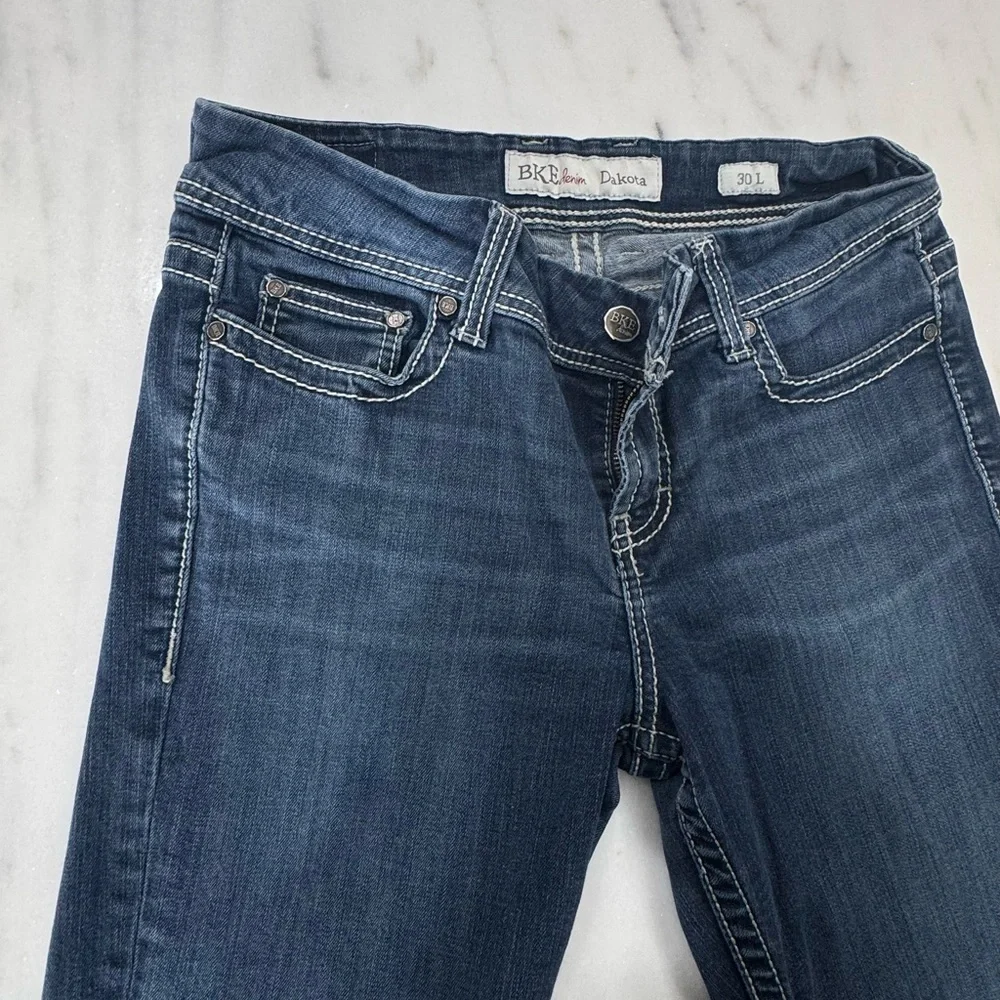 BKE Women's Dark Blue Skinny Jeans - Picture 2 of 6